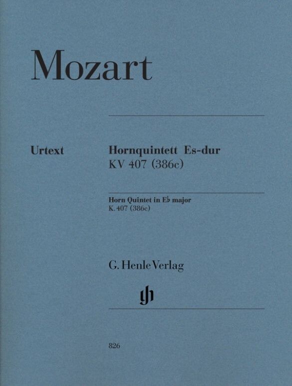 Hornquintett Es-Dur KV 407 (386c)<br>Stimmen
