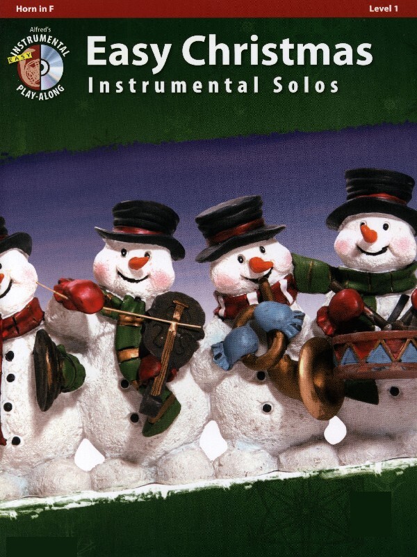 Easy Christmas Instrumental Solos<br>Horn solo + Mitspiel-CD (play-along CD)