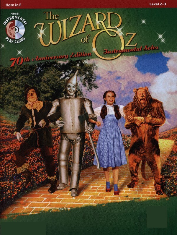 The Wizard of Oz<br>Horn in F solo + Mitspiel-CD (play-along CD)