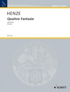 Quattro Fantasie - Stimmensatz<br>fr Blsertrio + Streichquintett