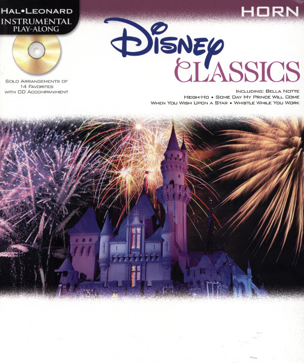 Disney Classics - Instrumental Play-Along<br>Horn in F solo + Mitspiel-CD (play-along CD)