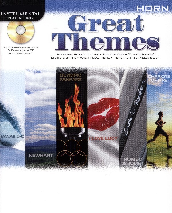 Great Themes<br>Horn in F solo + Mitspiel-CD (play-along CD)