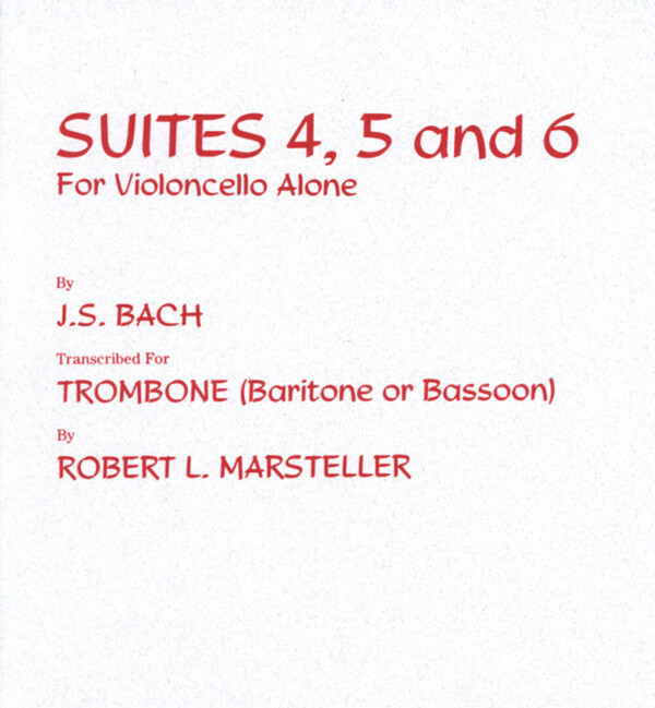 Cello-Suiten Band 2 - Suiten 4, 5 und 6<br>fr Posaune solo