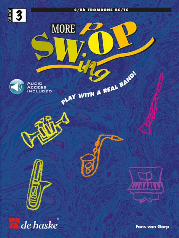 More Swing Pop - SWOP<br>fr Posaune solo + Audio Files