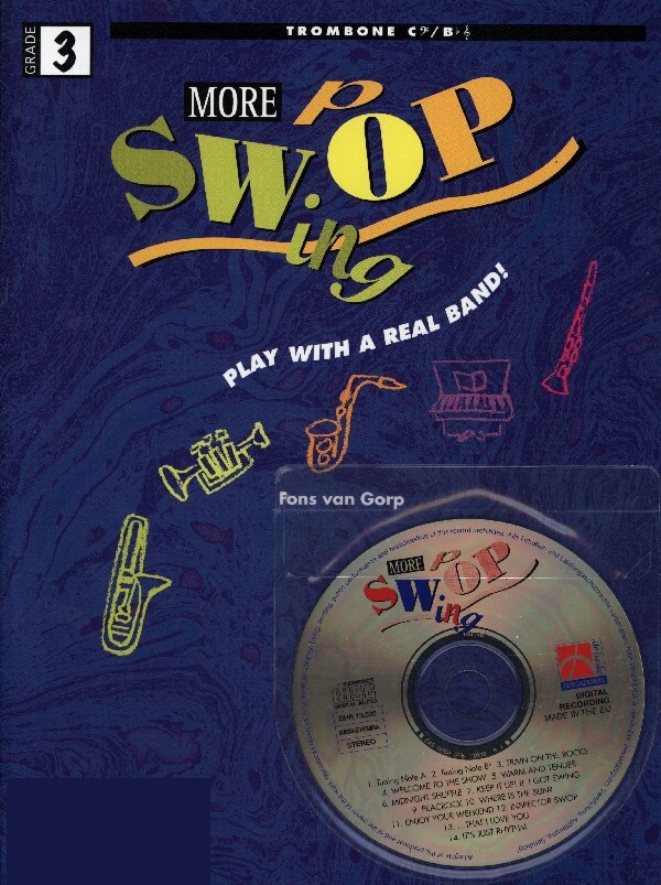 More Swing Pop - SWOP<br>NUR Klavierbegleitung ad lib. (zur Ausgabe fr Posaune)