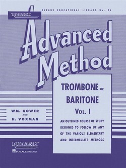 Advanced Method fr Posaune oder Bariton<br>Band 1