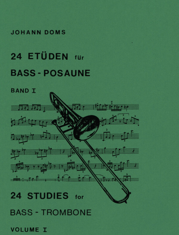 Etden Band 1 (24 Studien fr Technik und Intonation)<br>fr Baposaune