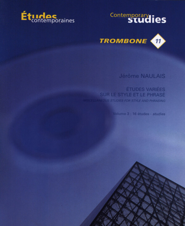 Etudes variees de Style et de Phrase Band 3 (16 Etden)<br>fr Posaune