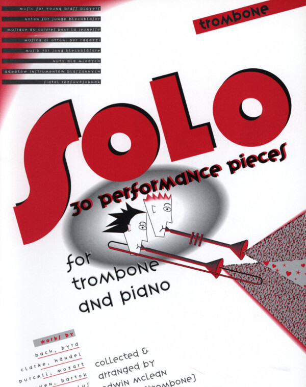 30 Performance Pieces - Posaunen-Stimme<br>fr Posaune (Trompete) + Klavier