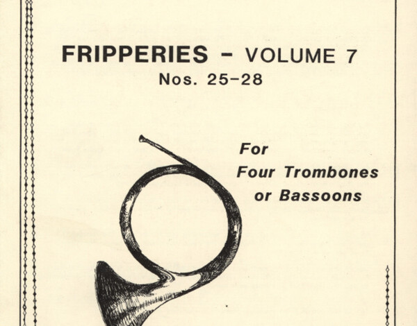 Fripperies Vol.7 - Nr.25-28<br>fr 4 Posaunen