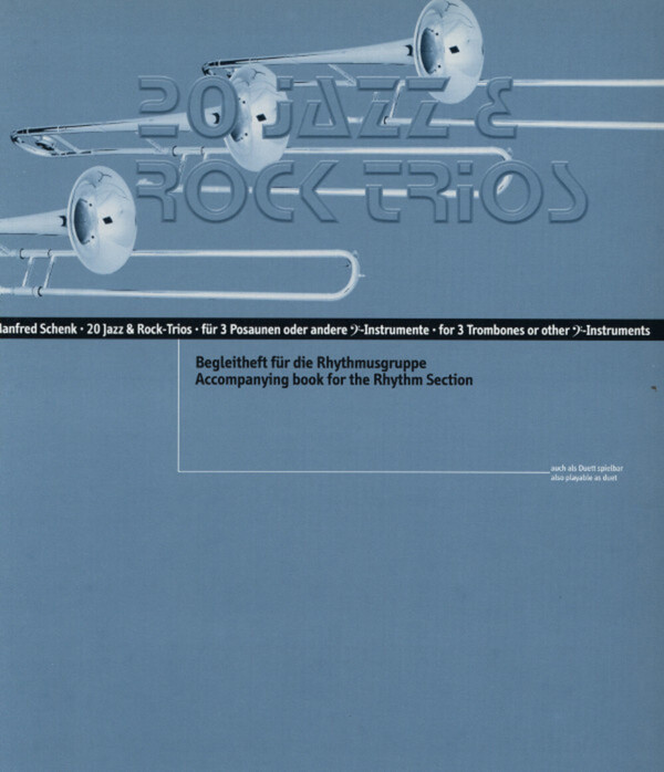 20 Jazz & Rock Trios<br>Begleitheft fr Rhythmus-Gruppe