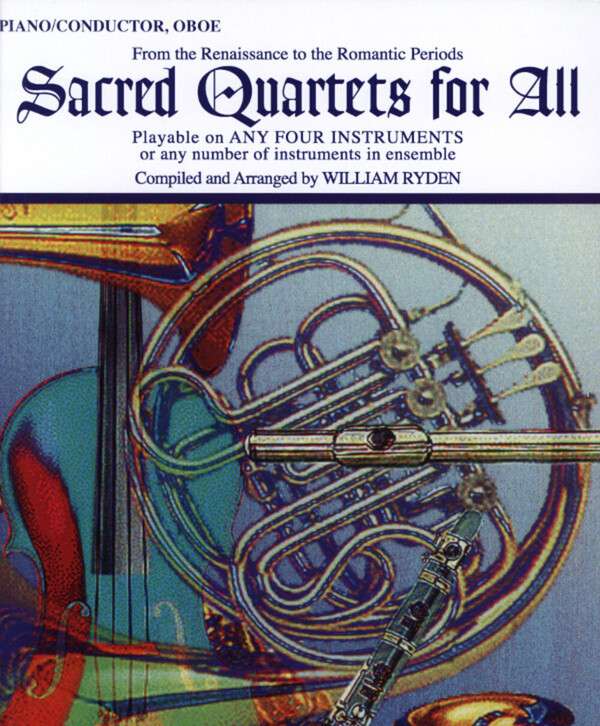 Sacred Quartets for All - Klavier-Stimme<br>fr 4 Posaunen + Klavier ad lib.