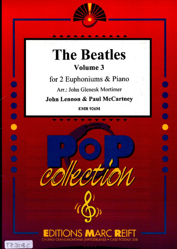 The Beatles fr 2 Euphonien + Klavier<br>Band 3