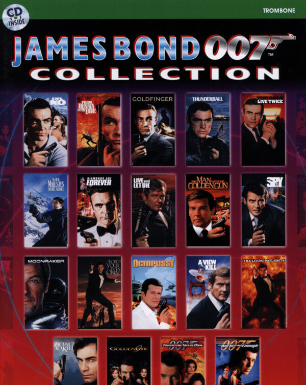 James Bond 007 Collection - Posaunen-Stimme + Mitspiel-CD<br>fr Posaune + Klavier + Mitspiel-CD