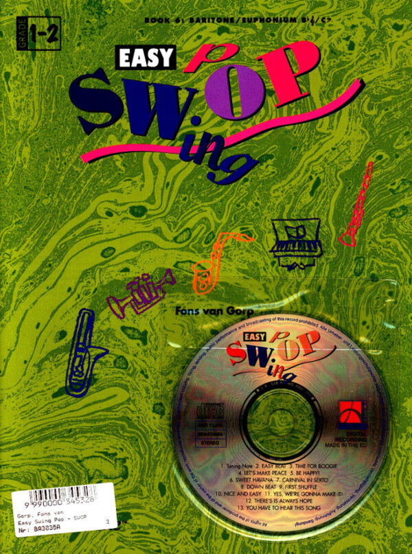 Easy Swing Pop - SWOP<br>Bariton-Stimme (mit Mitspiel-CD)