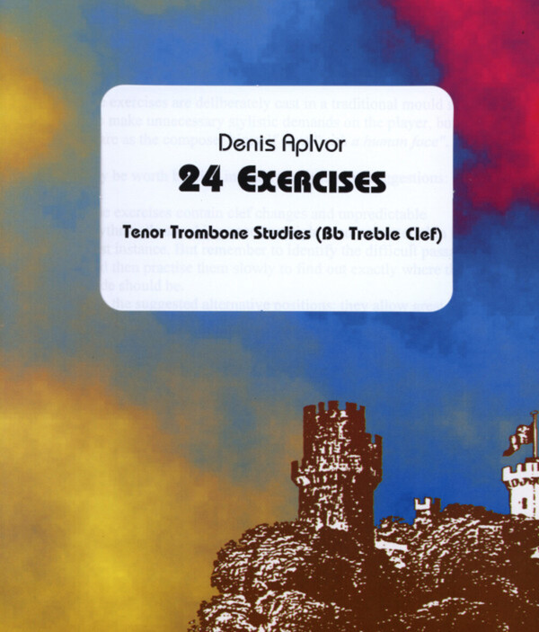 24 Exercises<br>für Posaune im Violinschlüssel
