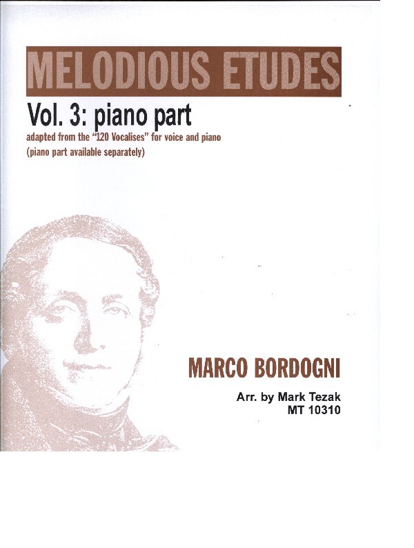 The Complete Book of Vocalises Band 3 - NUR Klavier-Stimme<br>f�r Posaune + Klavier