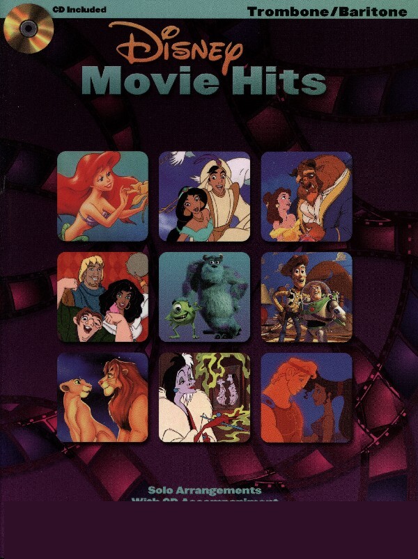 Disney Movie Hits<br>fr Posaune solo + Mitspiel-CD