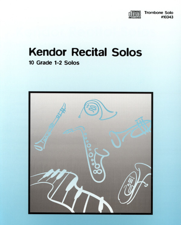 Recital Solos - Posaunen-Stimme + Mitspiel-CD<br>fr Posaune + Klavier + Mitspiel-CD