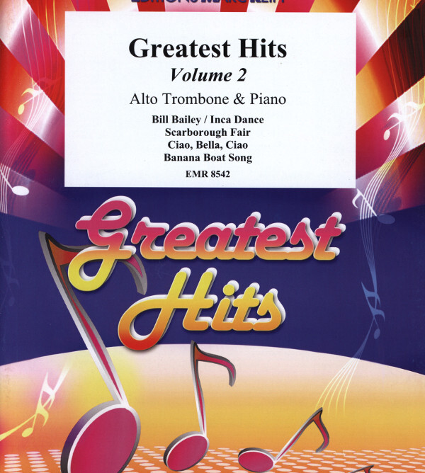 Greates Hits Volume 2<br>fr Altposaune + Klavier (+ Percussion ad lib.)