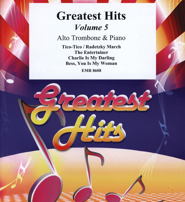 Greatest Hits Volume 5<br>fr Altposaune + Klavier (+ Percussion ad lib.)