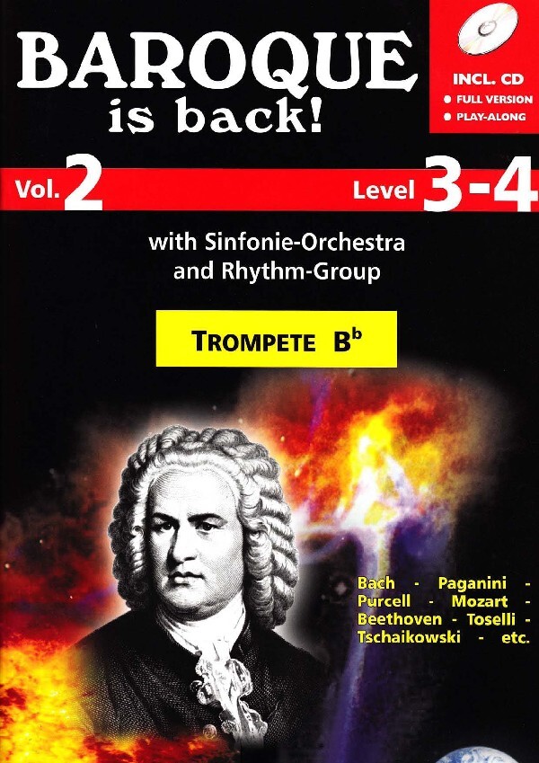 Baroque Is Back - Volume 2<br>fr Trompete in B solo + Mitspiel-CD