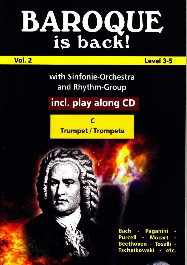 Baroque Is Back - Volume 2<br>fr Trompete in C solo + Mitspiel-CD