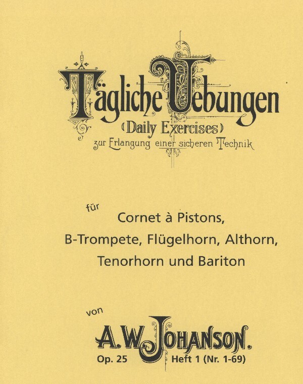 Tgliche bungen op.25 Band 2<br>fr Trompete