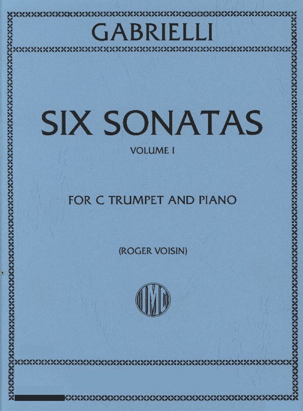 6 Sonaten Band 1<br>fr Trompete in C + Klavier