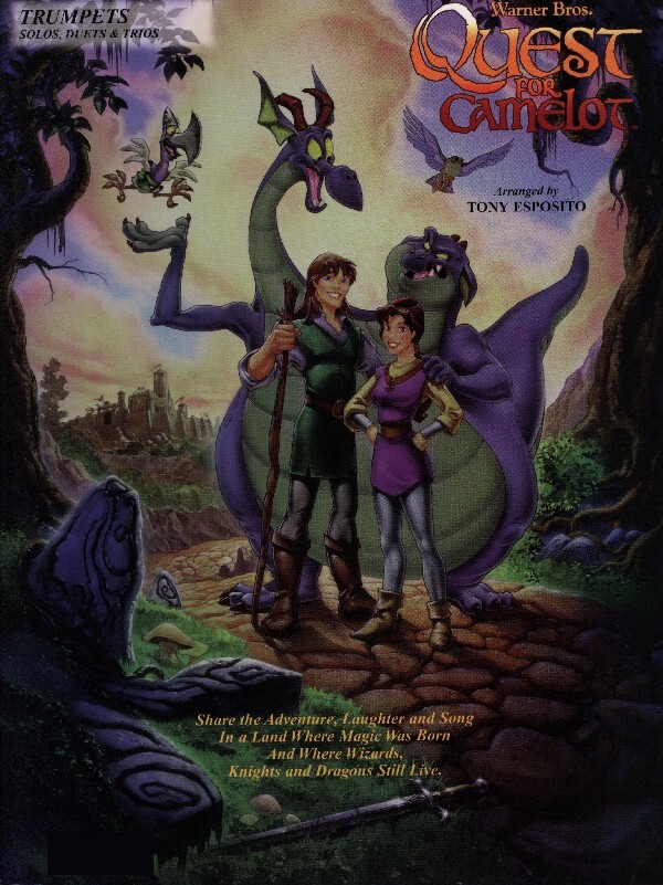 Quest for Camelot - Trompeten-Stimme<br>f�r 1-3 Trompeten + Klavier