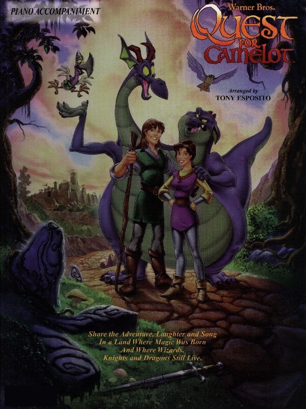 Quest for Camelot - NUR Klavier-Stimme<br>f�r 1-3 Trompeten + Klavier
