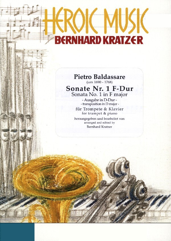Sonate Nr.1 F-Dur (transponiert nach D-Dur, 