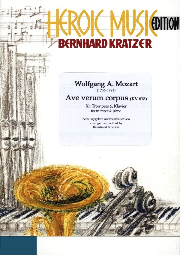 Ave verum corpus (transponiert nach As-Dur)<br>fr Trompete in B/C + Klavier