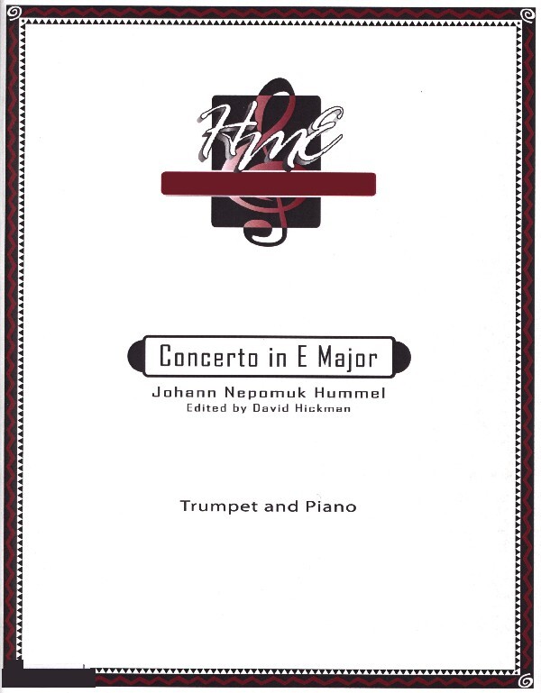 Konzert in E-Dur<br>fr Trompete in E + Klavier