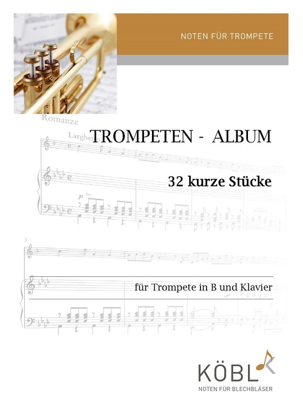 Trompetenalbum Band 2<br>fr Trompete + Klavier