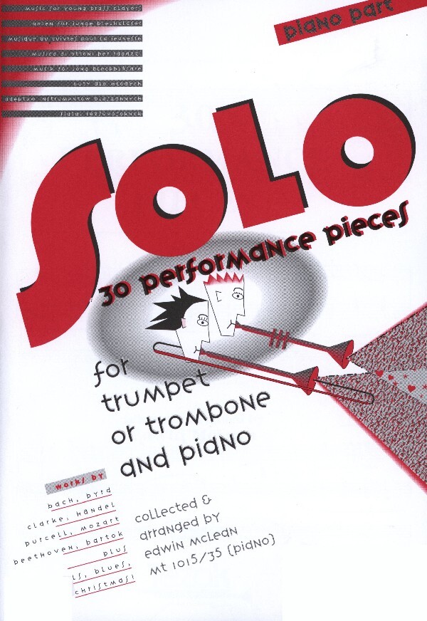 30 Performance Pieces - Klavierstimme<br>fr Trompete in B + Klavier