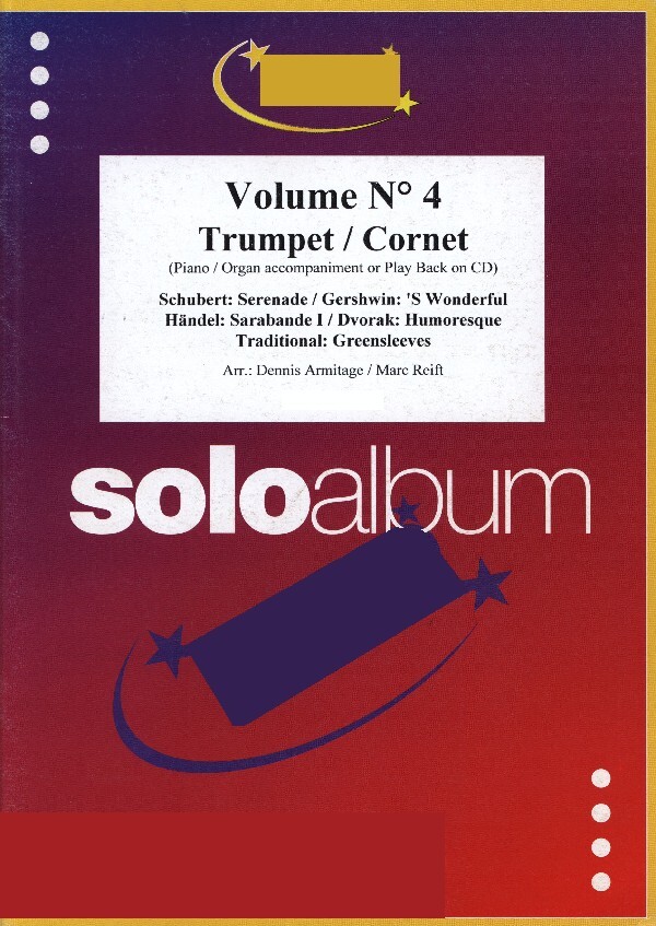 Solo-Album Band 4<br>fr Trompete + Klavier (OHNE Mitspiel-CD)