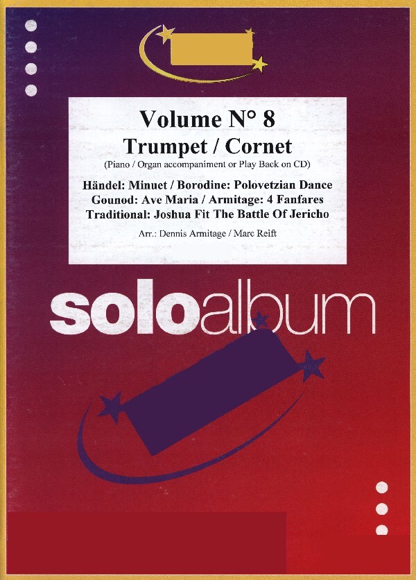 Solo-Album Band 8<br>fr Trompete + Klavier (OHNE Mitspiel-CD)