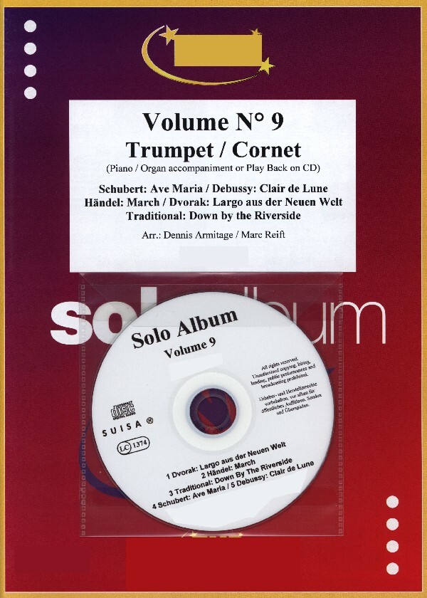 Solo-Album Band 9<br>fr Trompete + Klavier + Mitspiel-CD
