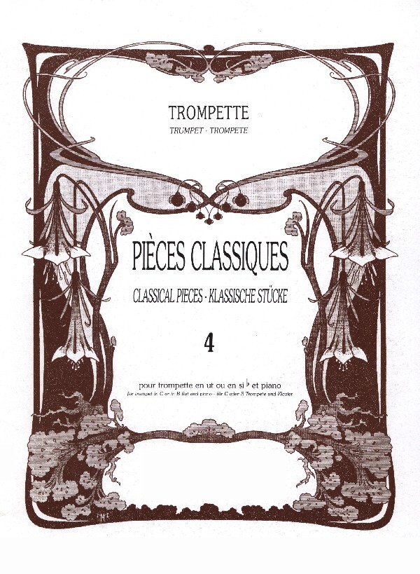 Pieces classiques Band 2<br>fr Trompete in B/C + Klavier