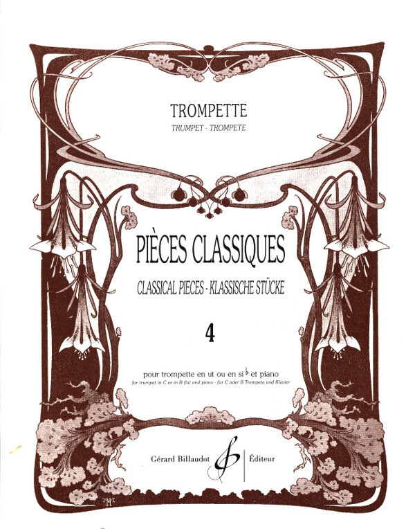 Pieces classiques Band 4<br>fr Trompete in B/C + Klavier