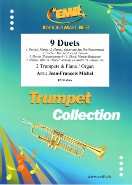 Duett Album - Heft 3<br>fr 2 Trompeten + Klavier (Orgel)