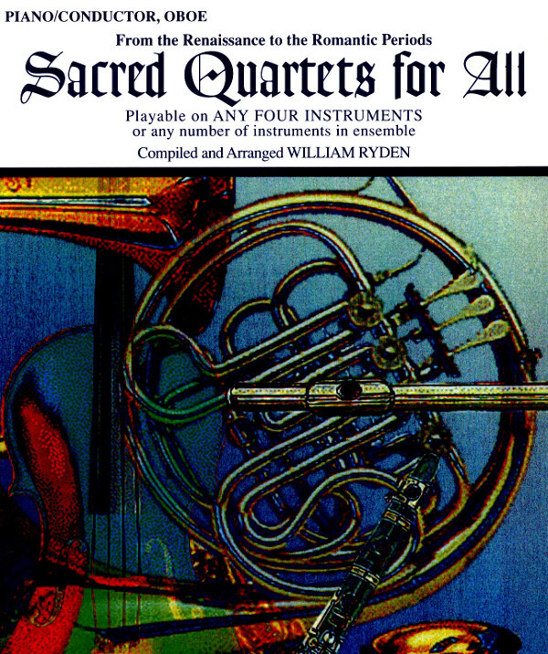 Sacred Quartets for All - Klavier-Stimme<br>fr 4 Trompeten + Klavier ad lib.