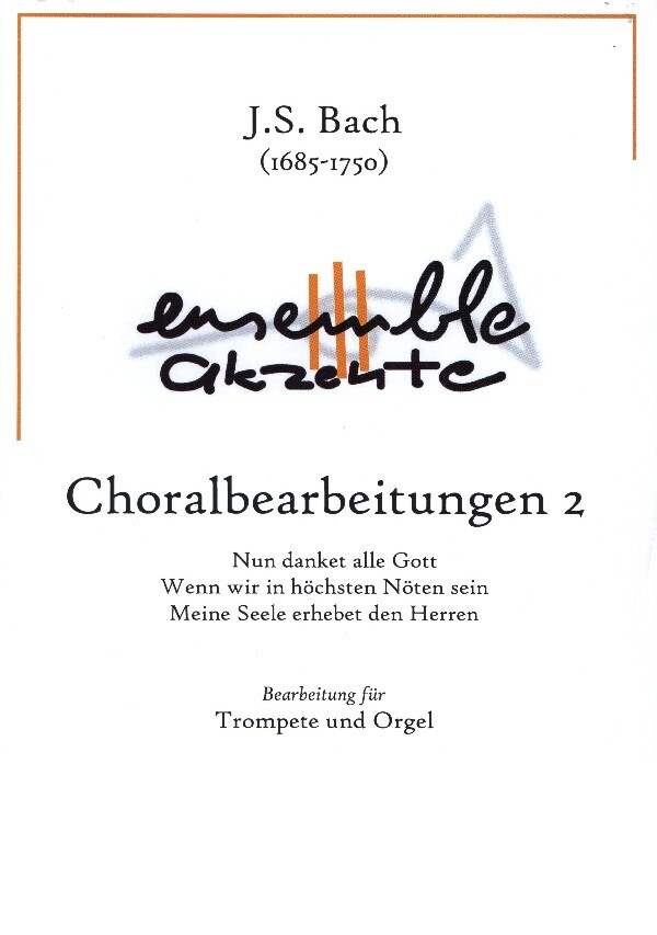 Choralbearbeitungen Band 2<br>fr Trompete in B/C + Orgel
