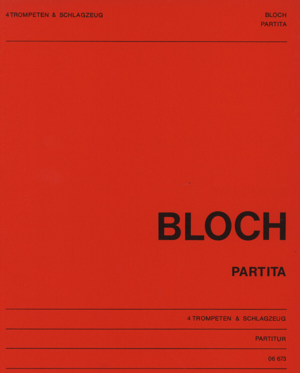Partita<br>Partitur