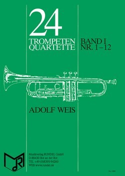 24 Trompetenquartette<br>Band 1 (Nr.1-12)