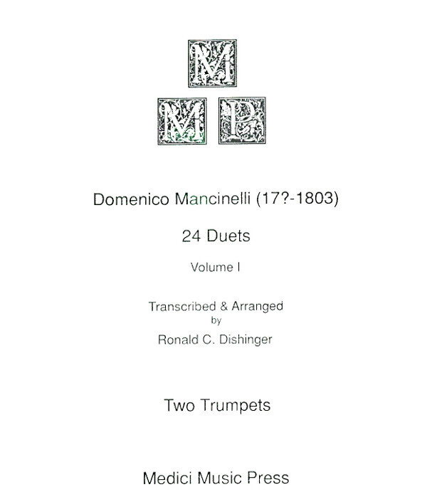 24 Duets Band 1<br>fr 2 Trompeten