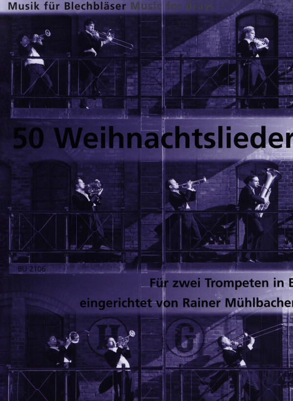 50 Weihnachtslieder 1<br>fr 2 Trompeten in B