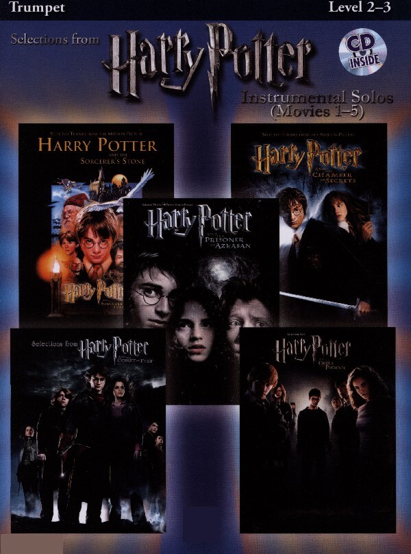 Selections from Harry Potter - Trompeten-Stimme + Mitspiel-CD<br>fr Trompete + Klavier + Mitspiel-CD
