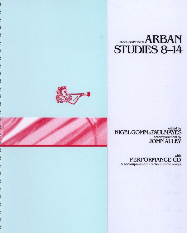 14 Arban Studies - Nr. 8-14<br>fr Trompete, Klavier + Mitspiel-CD